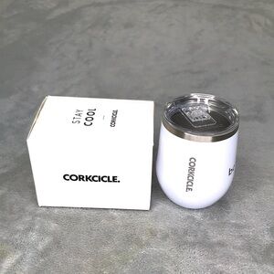 Corkcicle White Wine Tumblers With Baynard Logo 12oz. New